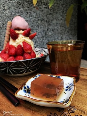 ▲台南市草田八宅 手作雪花冰。(图/爱比妞提供)