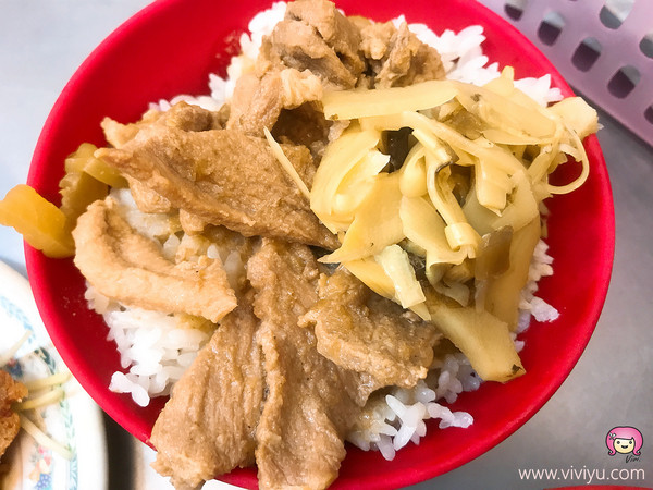 桃园庙后瓜仔肉饭。(图/VIVIYU小世界提供)