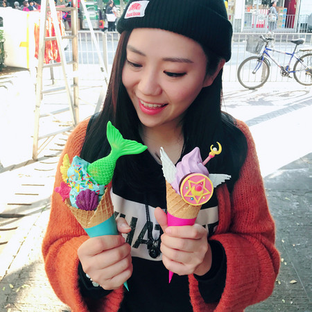 ▲香港 Scaredy Cat Ice Cream & Coffee Shop。(图/IG@ngahin_kinki提供,请勿任意翻摄以免侵权)https://www.instagram.com/ngahin_kinki/