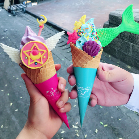 ▲香港 Scaredy Cat Ice Cream & Coffee Shop。(图/IG@ngahin_kinki提供,请勿任意翻摄以免侵权)https://www.instagram.com/ngahin_kinki/