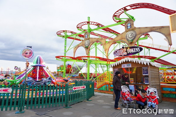 ▲英国伦敦海德公园耶诞市集Winter Wonderland。(图/记者赖文萱摄)