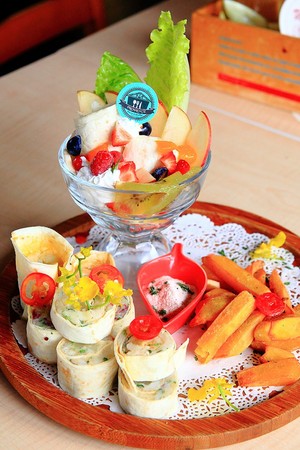 ▲普罗旺斯小木屋餐厅。(图/萍子提供)