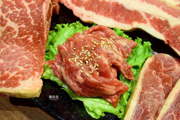 ▲台北新开幕Woosan韩式烤肉店。（图／周花花，甲饱没提供）