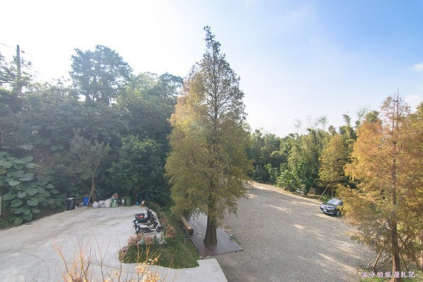 ▲新竹关西大乐之野景观餐厅赏落羽松。(图/满分的旅游札记提供)
