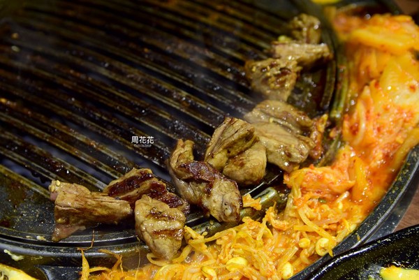 ▲台北新开幕Woosan韩式烤肉店。（图／周花花，甲饱没提供）