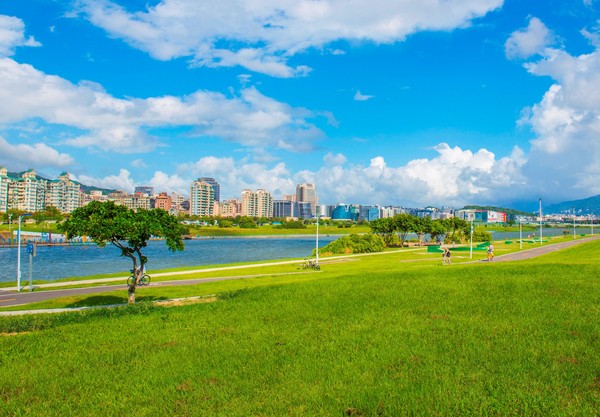 ▲美堤河滨公园。(图/台北市政府提供)
