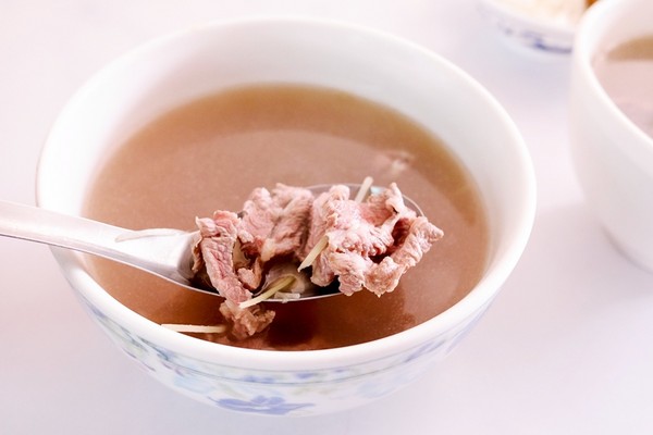 ▲台南麻豆阿荣牛肉汤。(图/Sean提供)