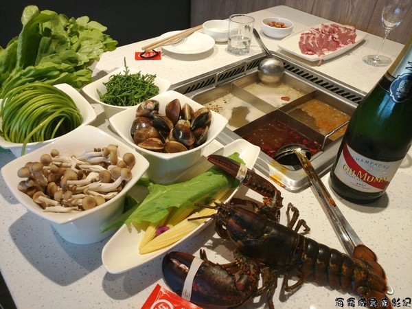 ▲海底捞 自带食材。(图/海霸威食游影记提供,请勿任意翻摄以免侵权)