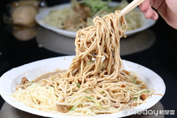 老陈凉面。(图/记者华少甫摄)