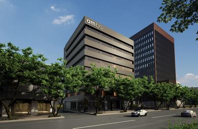amba 台北中山意舍酒店坐落中山北路林荫大道上，延续环保、科技、创意三大 DNA，于2015年第二季度开业