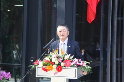 腾邦集团副董事长孙志平为开幕式致辞